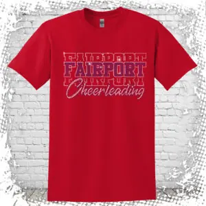 Fairport Cheer Bling Tee