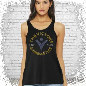 The Victors Girls/Ladies Flowy Racerback Tank
