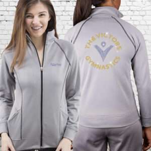 The Victors Gray Warmup Jacket