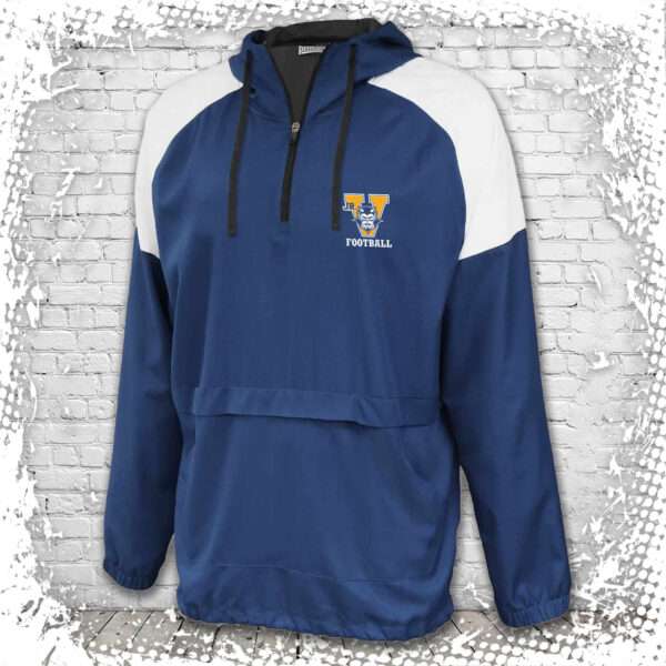 Victor Jr. Blue Devils Pullover Hooded Jacket