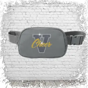Victor Jr. Blue Devils Cheerleading Bling Belt Bag