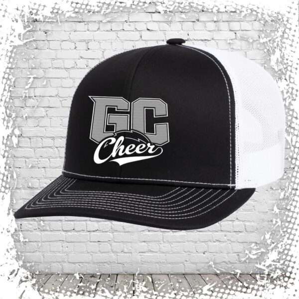 Greece Chargers Cheer Black/White Snapback Hat