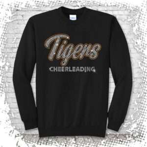 Akron Cheer Bling Crewneck