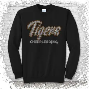 Akron Cheer Bling Crewneck