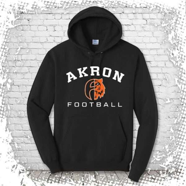 Akron Football Pullover Hoodie