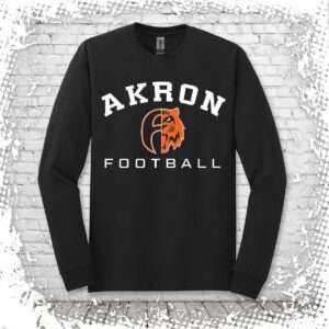 Akron Football Long Sleeve T-Shirt