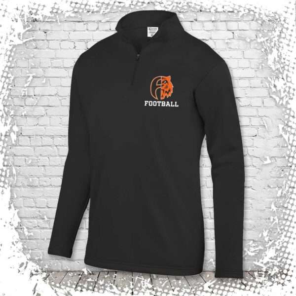 Akron Football Performance Fleece 1/4 Zip