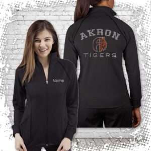 Akron Tigers Bling Warm-Up Jacket