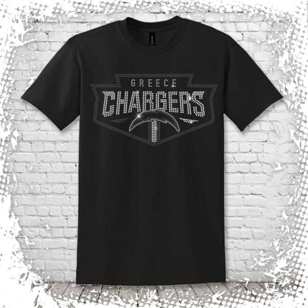 Greece Chargers Bling T-Shirt