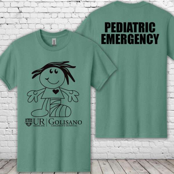 Golisano Pediatric Emergency Sandy Aquatic Tee