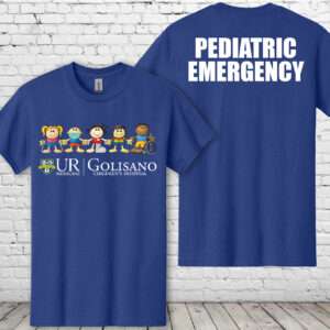 Golisano Pediatric Emergency Cobalt Tee
