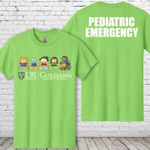 Golisano Pediatric Emergency Lime Tee