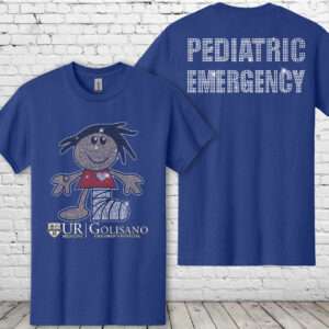 Golisano Pediatric Emergency Bling Cobalt Tee