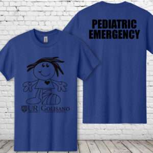 Golisano Pediatric Emergency Sandy Cobalt Tee