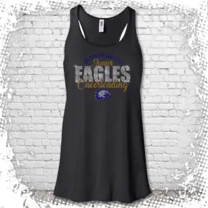 Irondequoit Jr. Eagles Bling Girls/Ladies Flowy Tank