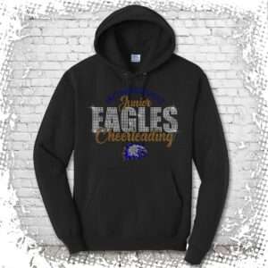 Irondequoit Jr. Eagles Bling Pullover Hoodie