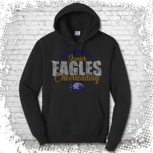 Irondequoit Jr. Eagles Bling Pullover Hoodie