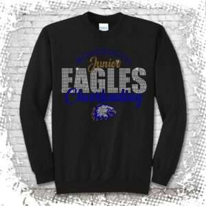 Irondequoit Jr. Eagles Cheer Bling Crewneck