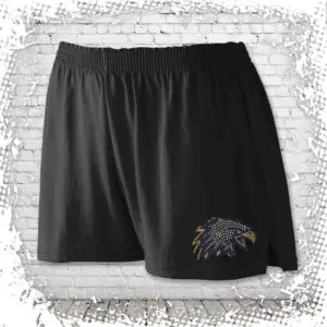 Irondequoit Jr. Eagles Cheer Bling Jersey Shorts