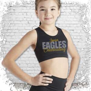 Irondequoit Jr. Eagles Cheer Bling Sports Bra
