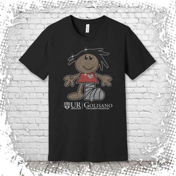 Golisano Bling Sandy T-Shirt - Black
