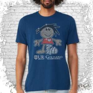 Golisano Bling Sandy T-Shirt - Cool Blue
