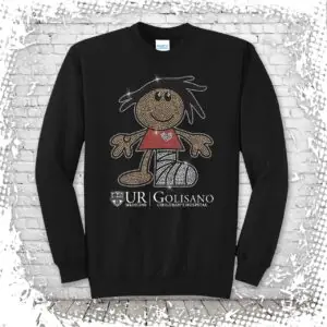 Golisano Bling Sandy Crewneck - Black