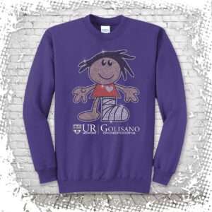 Golisano Bling Sandy Crewneck - Purple