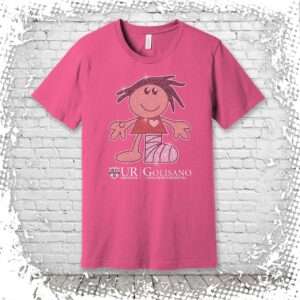 Golisano Bling Sandy T-Shirt - Charity Pink
