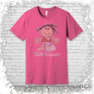 Golisano Bling Sandy T-Shirt - Charity Pink