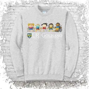 Golisano Sandy & Friends Crewneck - Ash