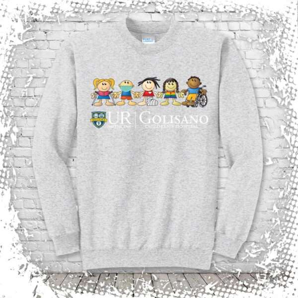 Golisano Sandy & Friends Crewneck - Ash