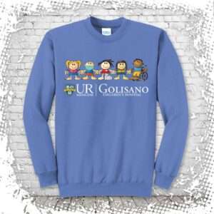 Golisano Sandy & Friends Crewneck - Carolina Blue