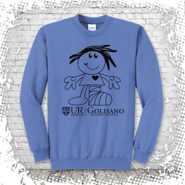 Golisano Sandy Crewneck - Carolina Blue