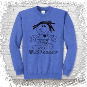 Golisano Sandy Crewneck - Heather Royal Blue