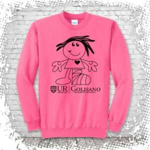 Golisano Sandy Crewneck - Neon Pink