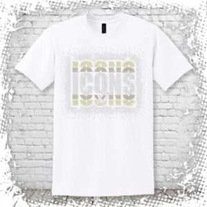 New York Icons XI Bling T-Shirt - White