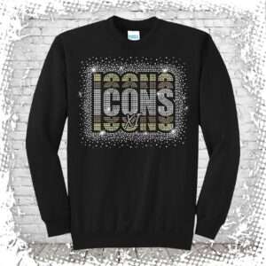 New York Icons XI Bling Crewneck - Black