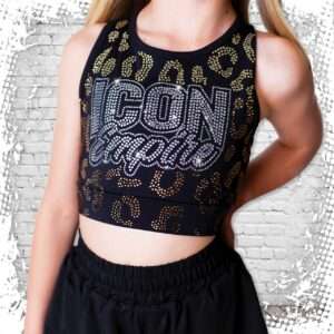 New York Icons Bling Icon Empire Sports Bra