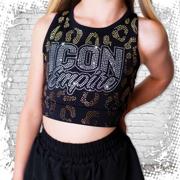 New York Icons Bling Icon Empire Sports Bra