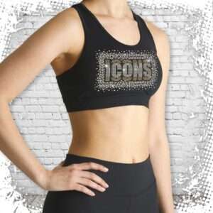 New York Icons XI Bling Sports Bra