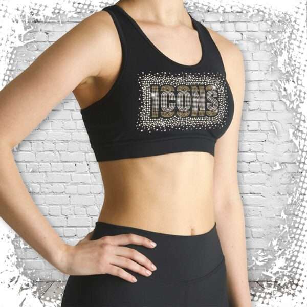 New York Icons XI Bling Sports Bra