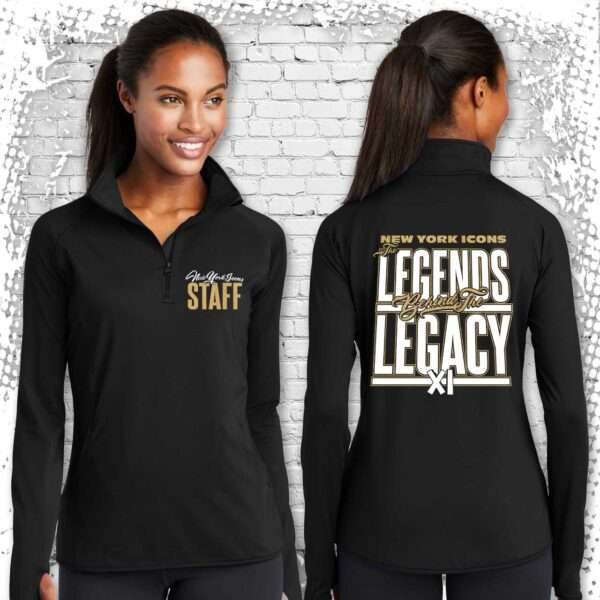 New York Icons Staff Performance 1/4 Zip - Image 2