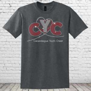 Canandaigua "CYC" Dark Heather Tee