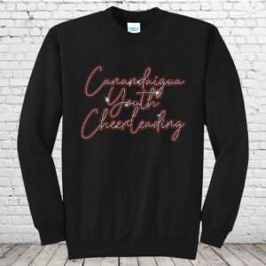 Canandaigua "Cursive Bling" Crewneck Sweatshirt