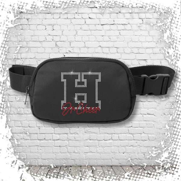 Hilton Jr. Cadets Cheer Bling Belt Bag