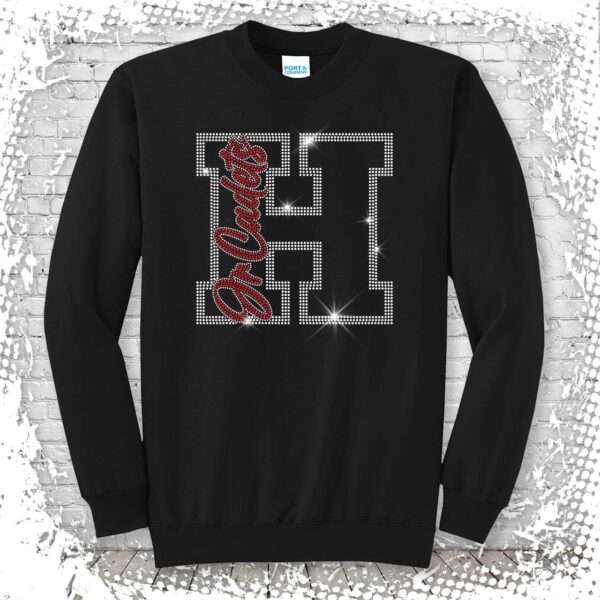 Hilton Jr. Cadets Bling Crewneck