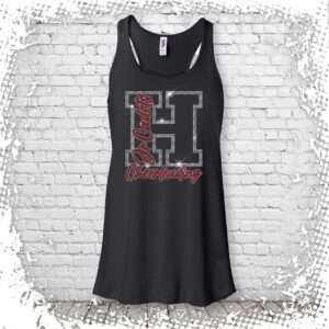 Hilton Jr. Cadets Cheer Bling Girls/Ladies Flowy Tank