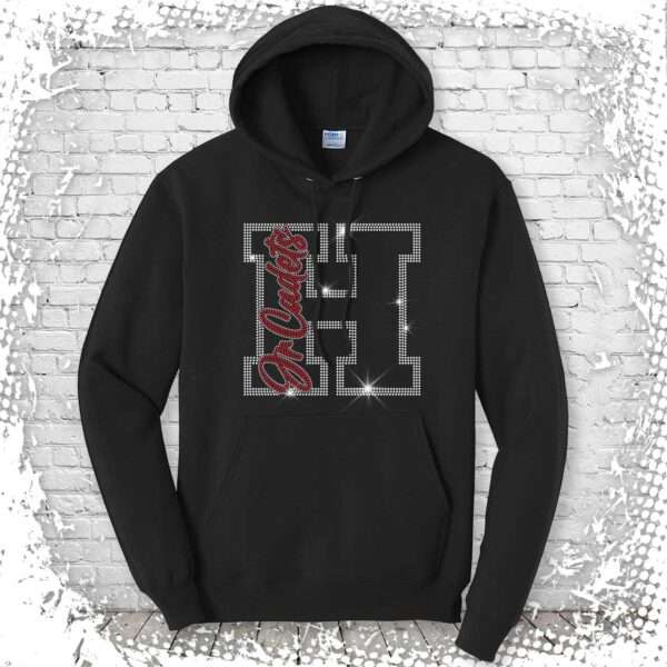 Hilton Jr. Cadets Bling Pullover Hoodie