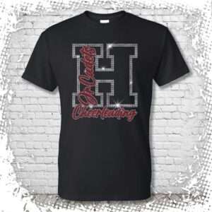Hilton Jr. Cadets Cheer Bling T-Shirt